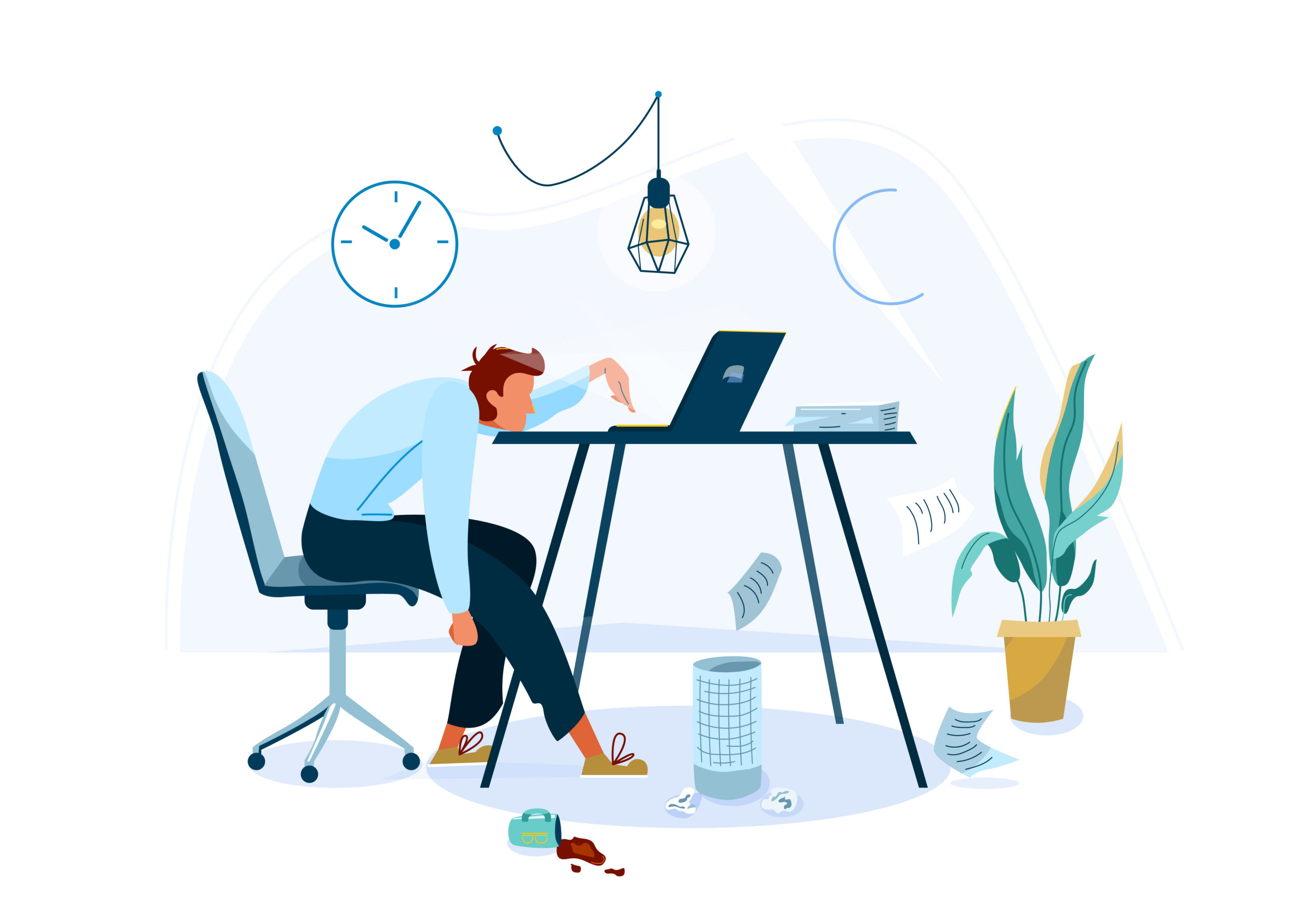 anxiety and fatigue among workers