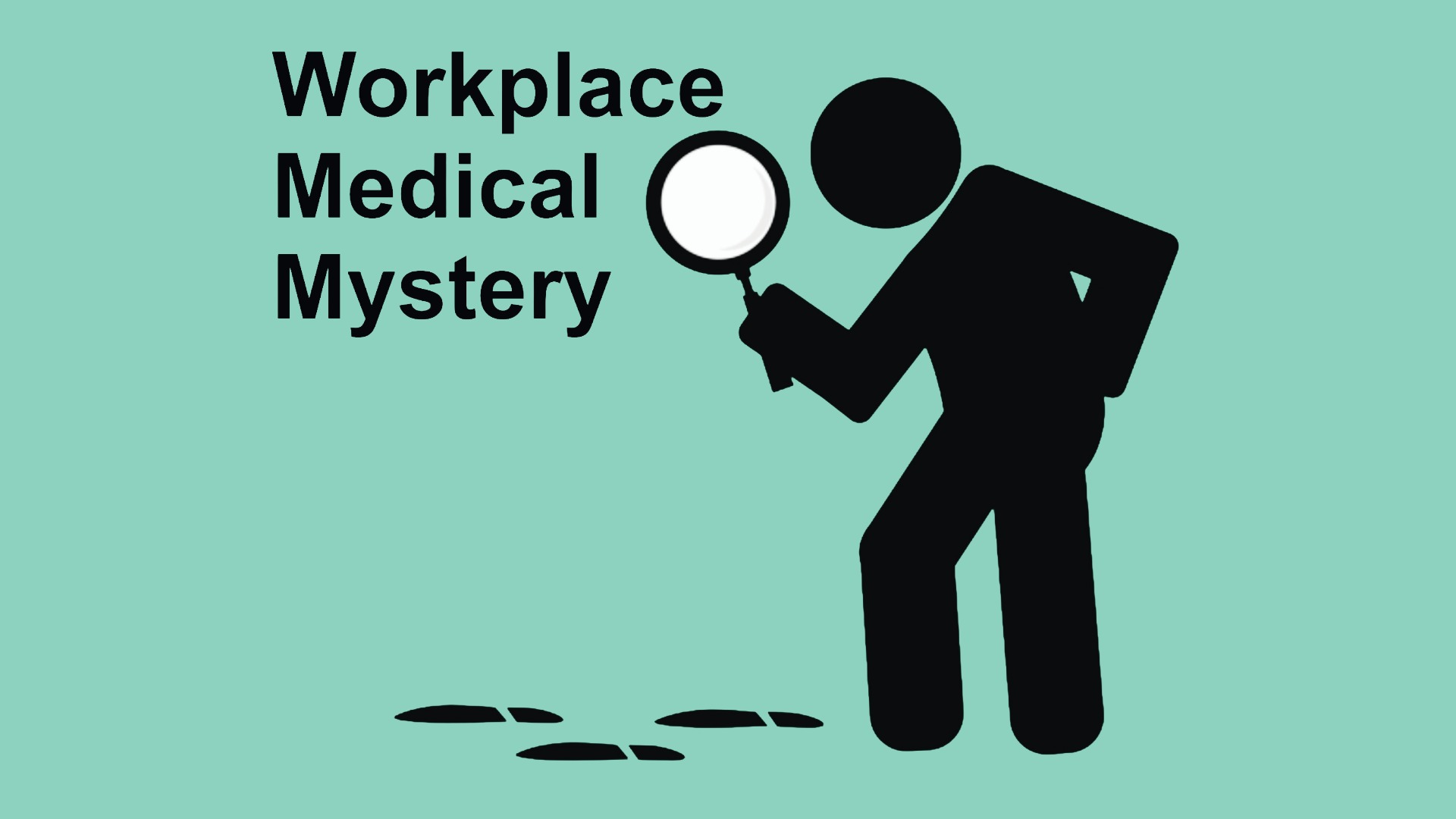 Workplace medical mystery logo