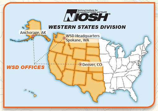 The NIOSH Western States Division’s programs focus primarily on issues affecting workers in the Western states.