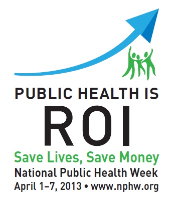 Logo for National Public Health Week