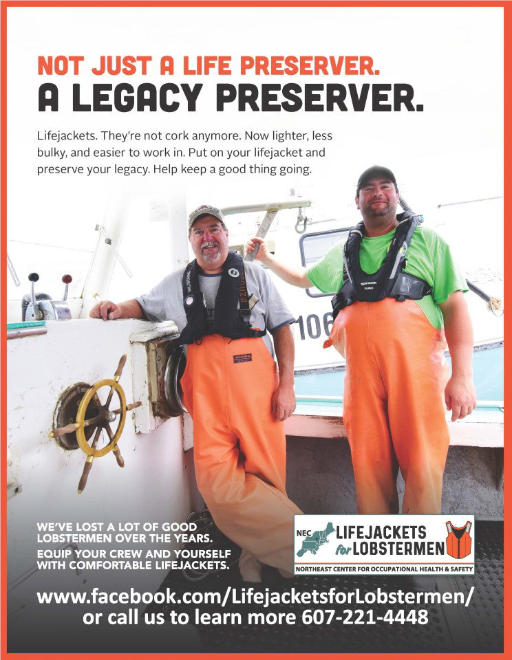 Lifejackets for Lobstermen Poster
