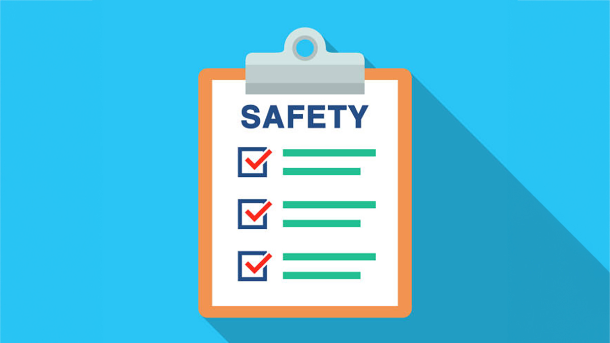 Safety checklist icon
