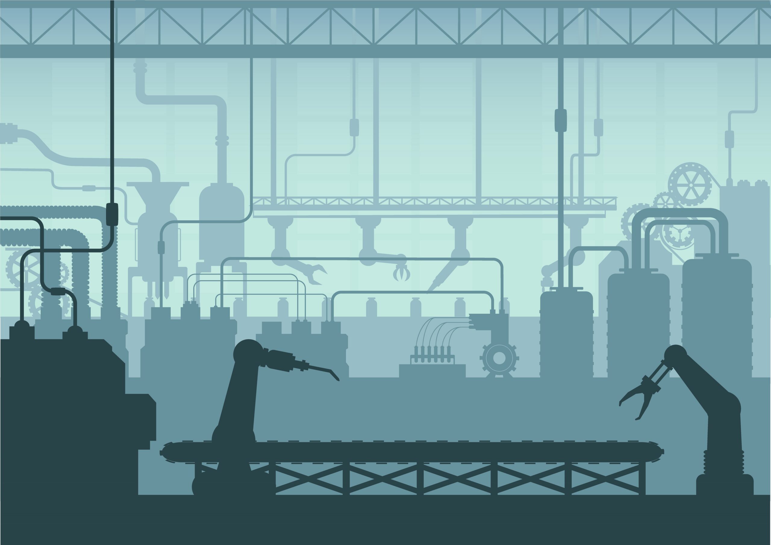 image of a manufacturing process