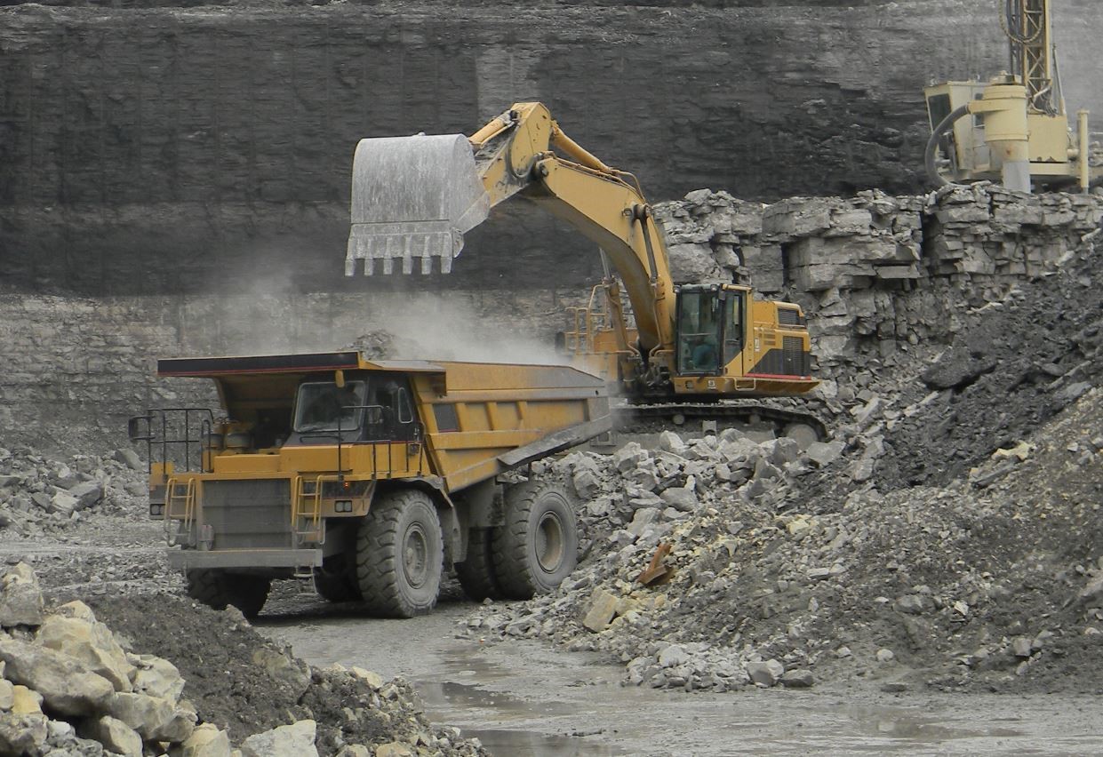 silica dust enclosed cab