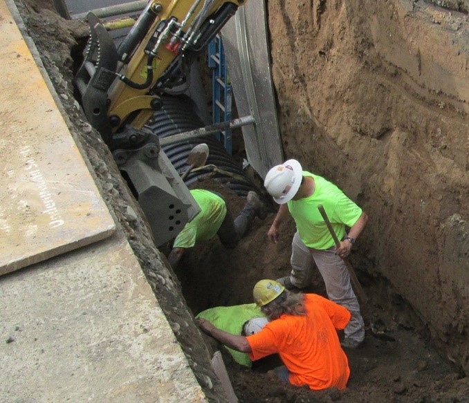 trench cave in