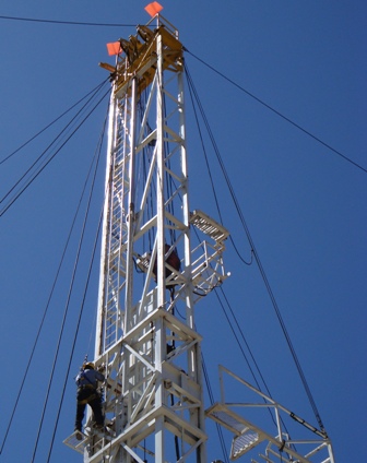 climbing derrick