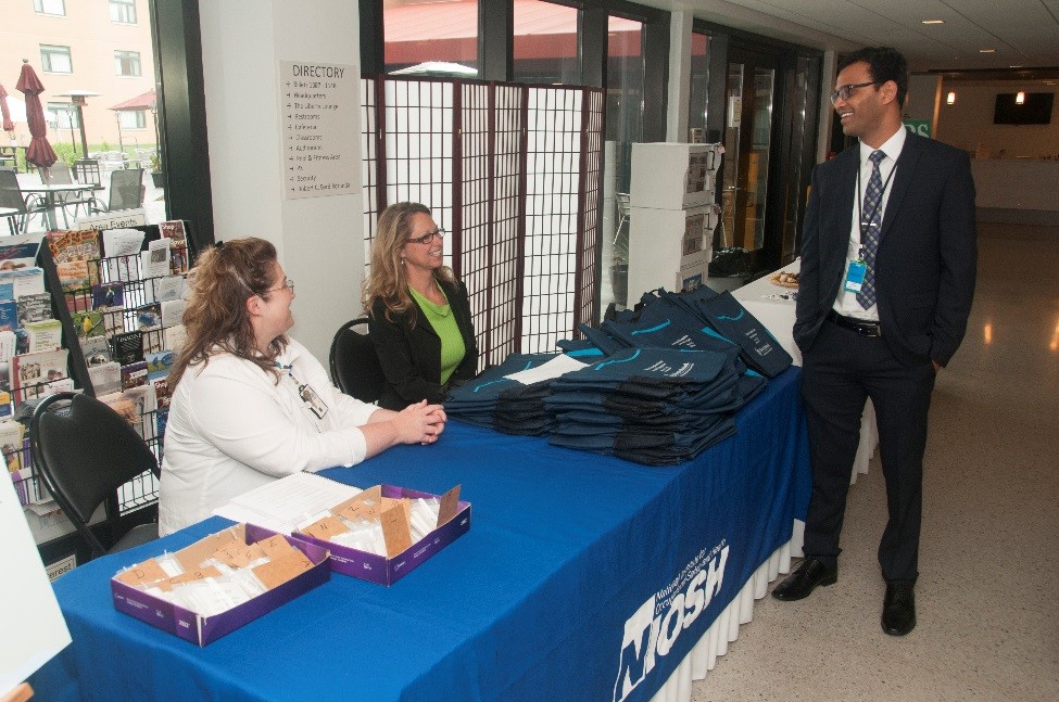 DSR’s Tonya Rowan, Christie Wolfe, and Srinivas Konda attend the 2015 NOIRS in Kingwood, WV.