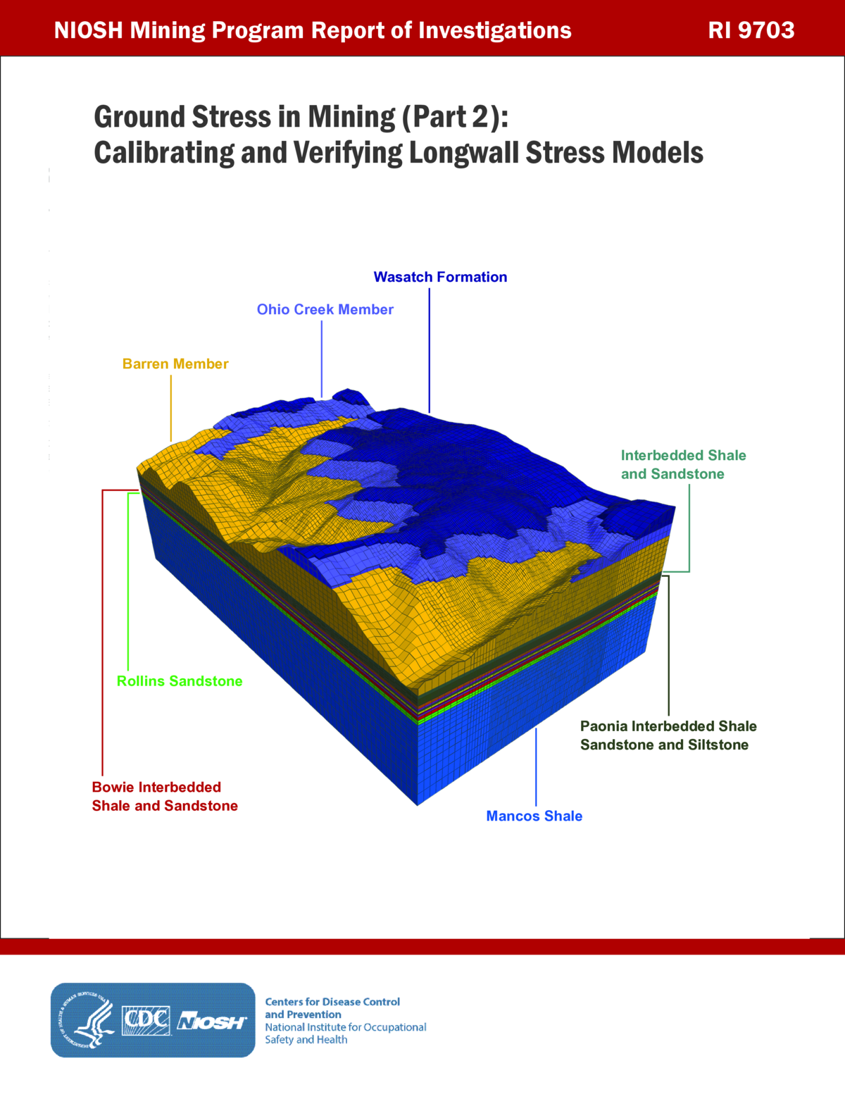 Screenshot of the first page of "Ground Stress in Mining (Part 2): Calibrating and Verifying Longwall Stress Models"