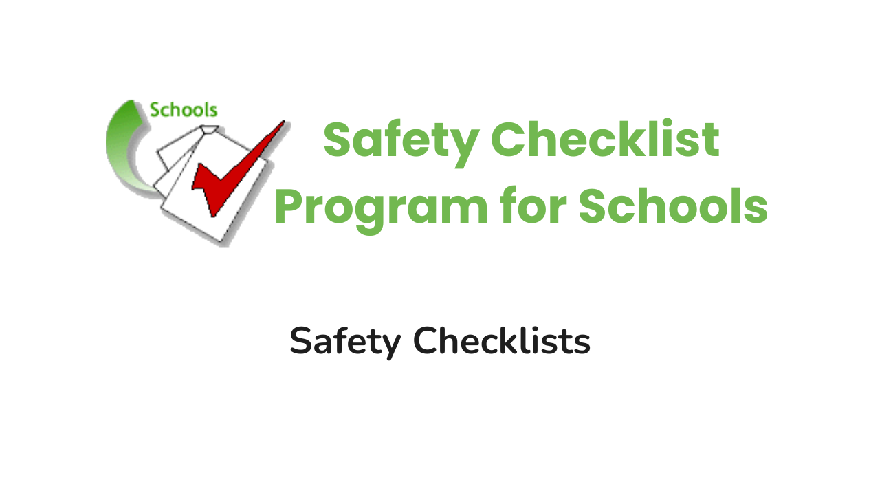Cover of 2004-101: Safety Checklists