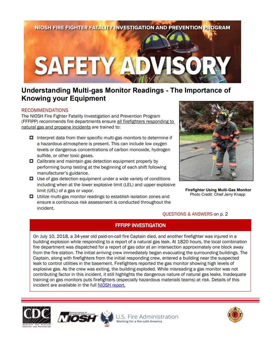Understanding Multi-gas Monitor Readings – The Importance of Knowing Your Equipment