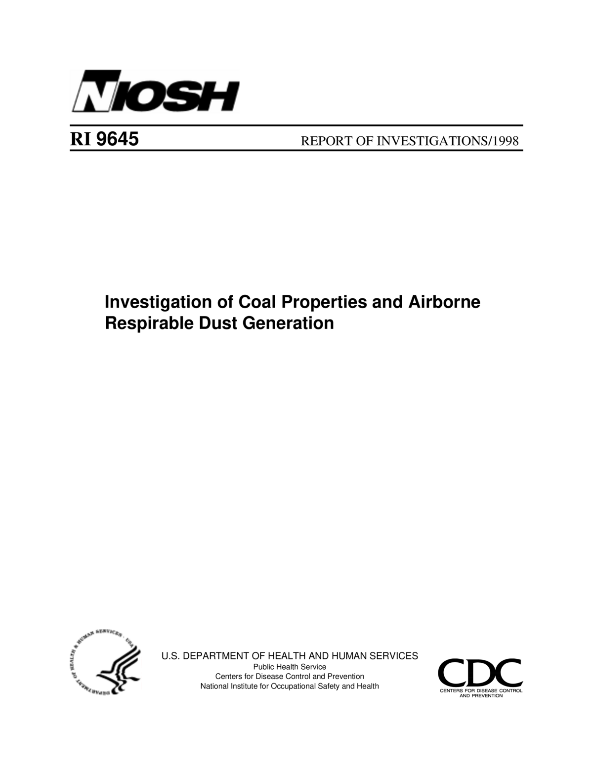 Screenshot of the first page of "98-160"
