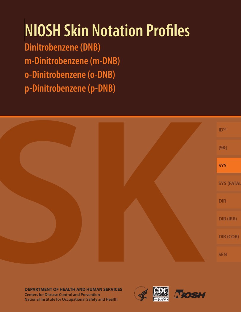 NIOSH Skin Notation Profiles: Dinitrobenzene (DNB)