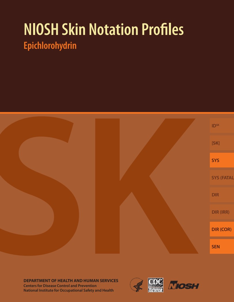 NIOSH Skin Notation Profiles: Epichlorohydrin
