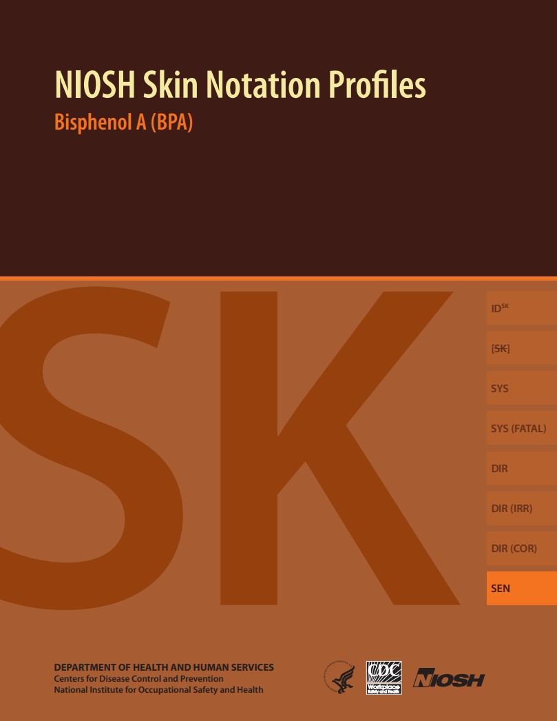 NIOSH Skin Notation Profiles: Bisphenol A (BPA)