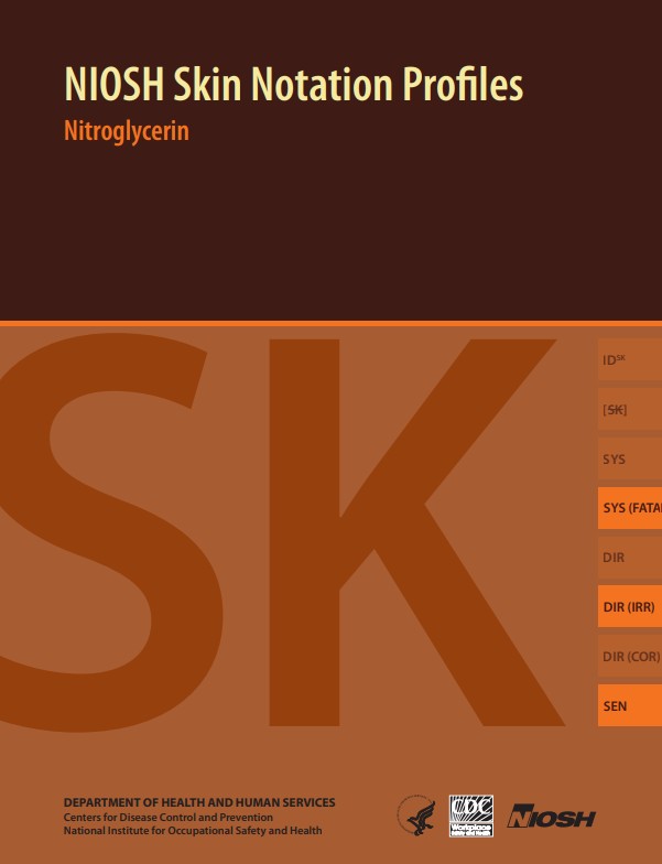 NIOSH Skin Notation Profiles: Nitroglycerin