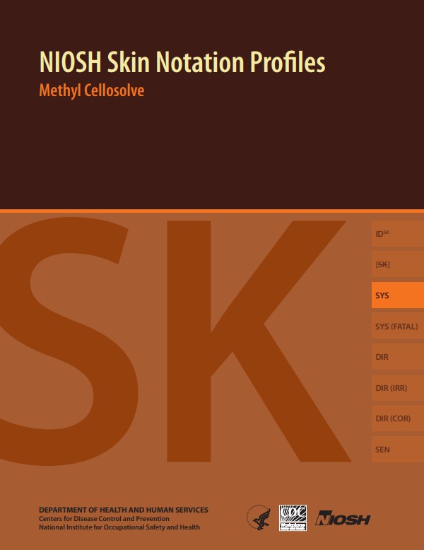 NIOSH Skin Notation Profiles: Methyl Cellosolve