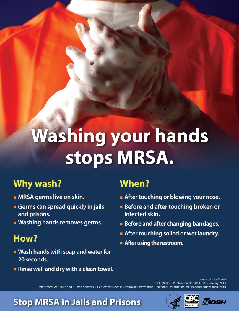 Washing Your Hands Stops MRSA (Inmates)