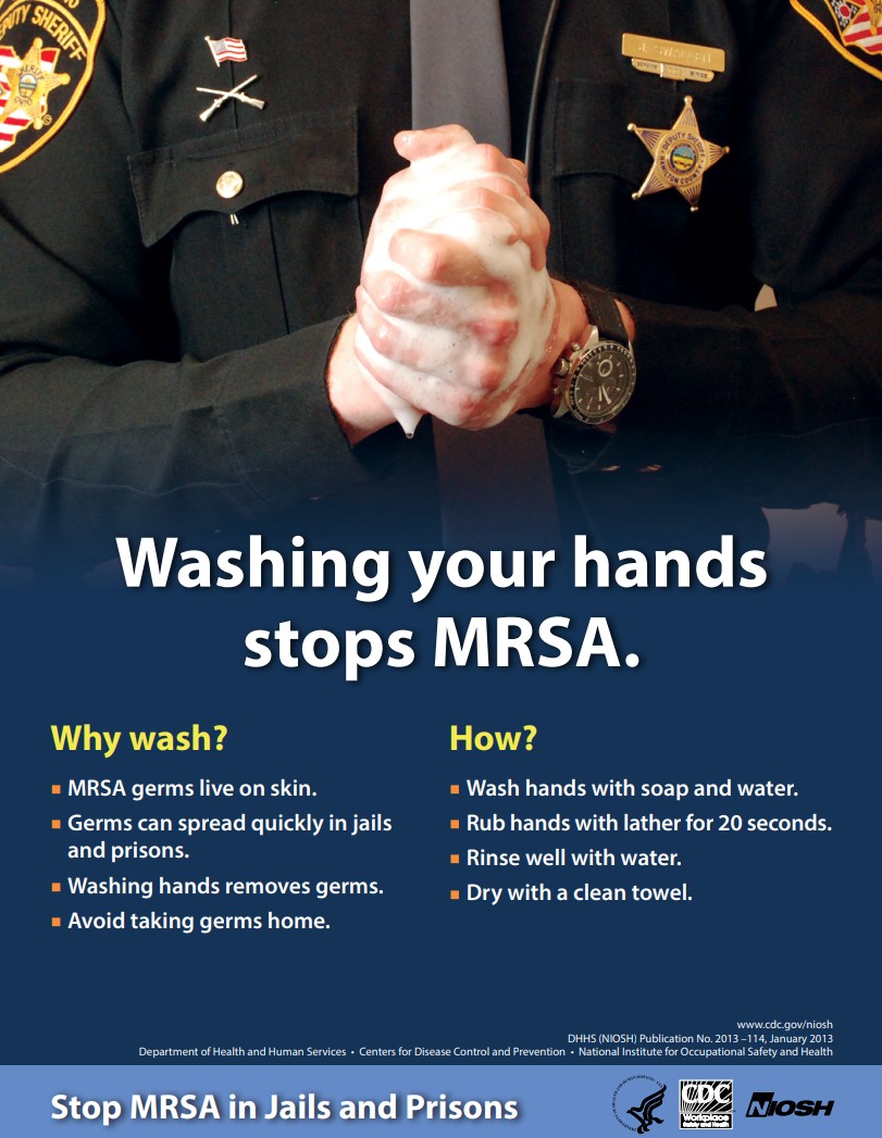 Washing Your Hands Stops MRSA (Correctional Staff)