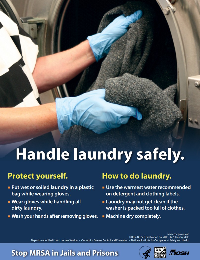 Handle Laundry Safely (Correctional Facilities)