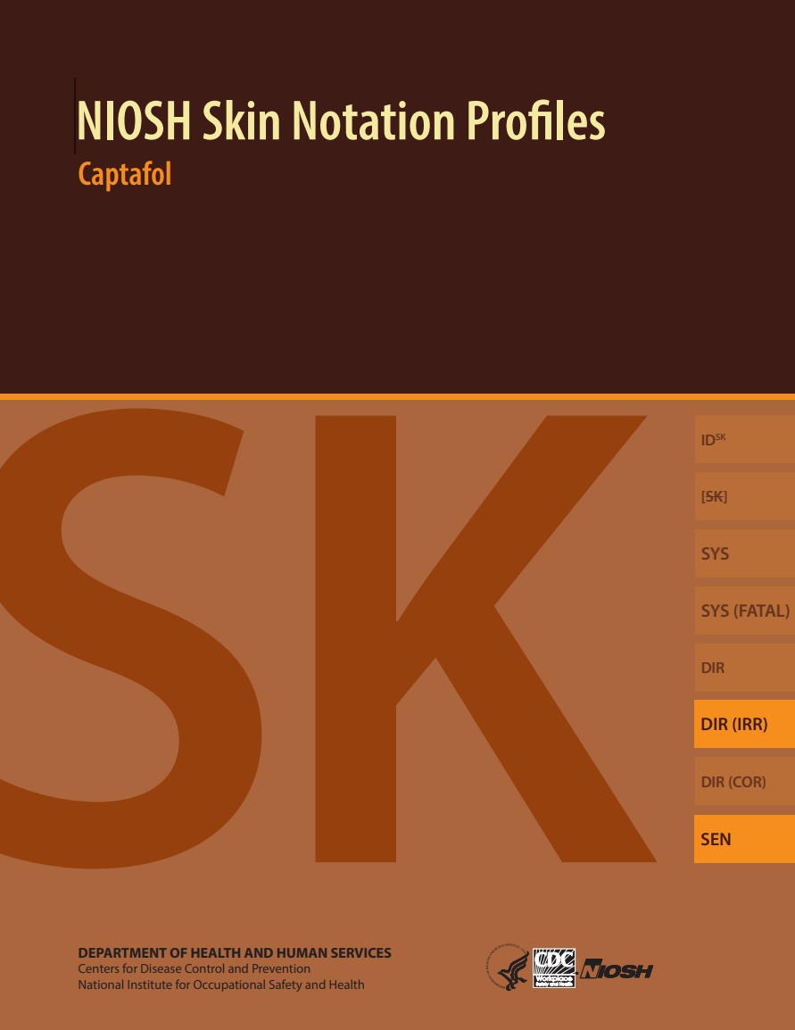 NIOSH Skin Notation Profile: Captafol