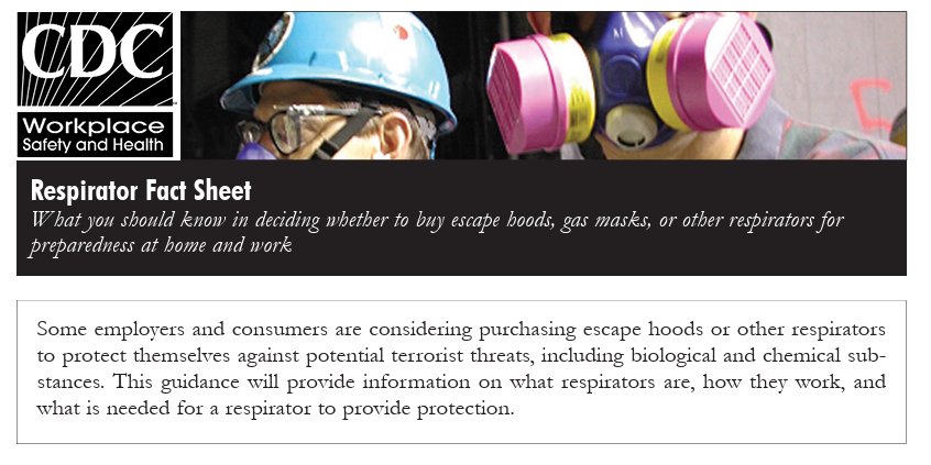 Respirator Fact Sheet
