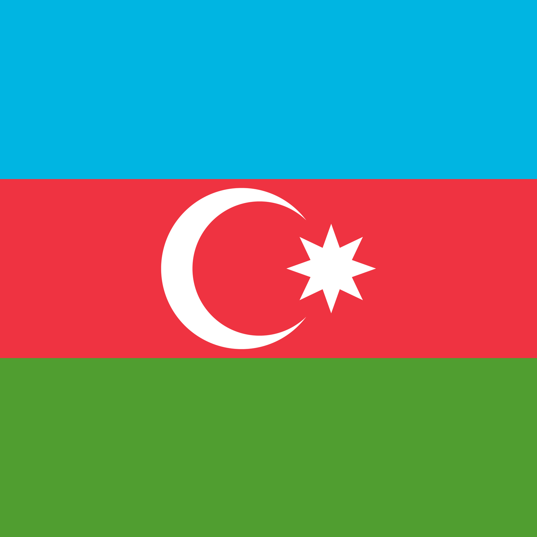 Azerbaijan Flag