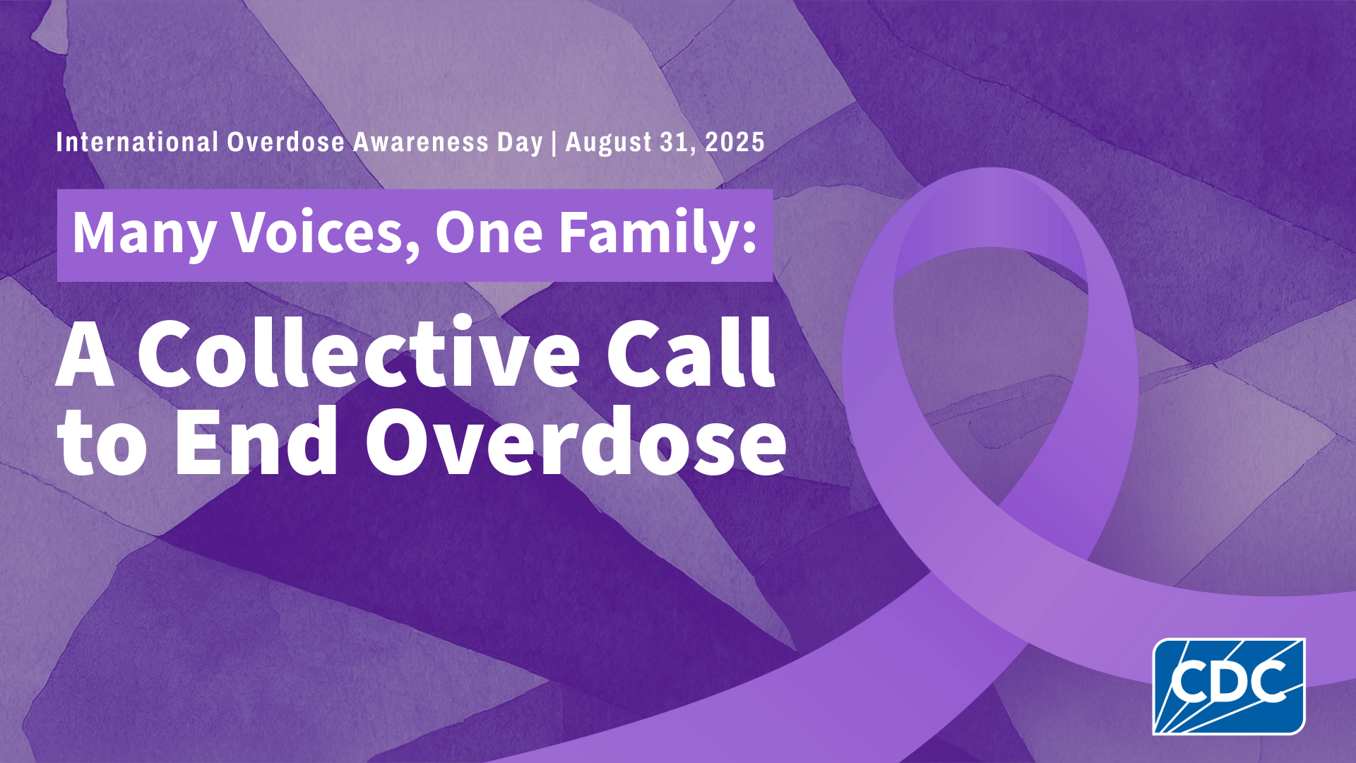 Many voices, one family: a collective call to end overdose.