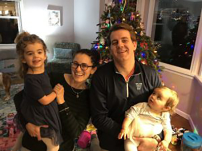 Family portrait of the Gillan family