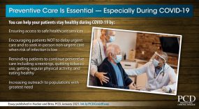 Visual-Abstract-20_0627-Covid-W11 Preventive Care is Essential - Especially during COVID-19. You can help your patients stay healthy during COVID-19