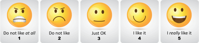 Survey tool used in Marion County Public Health Department&rsquo;s Sodium Reduction in Communities Program. A predetermined level of 75%26#37; (Likert score of 3.75) was the goal for consumer acceptability on taste tests.