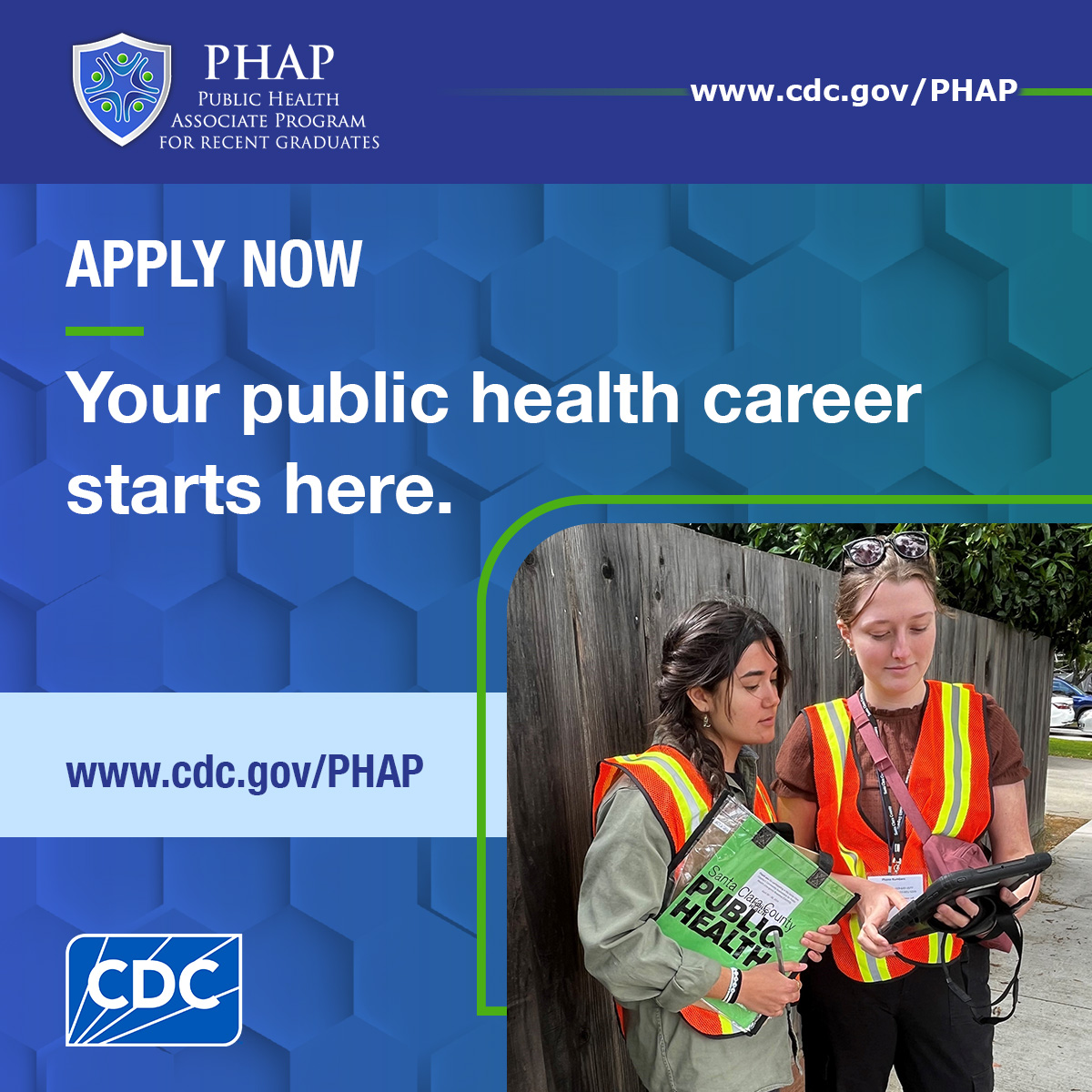 PHAP associate promotion graphic for Instagram