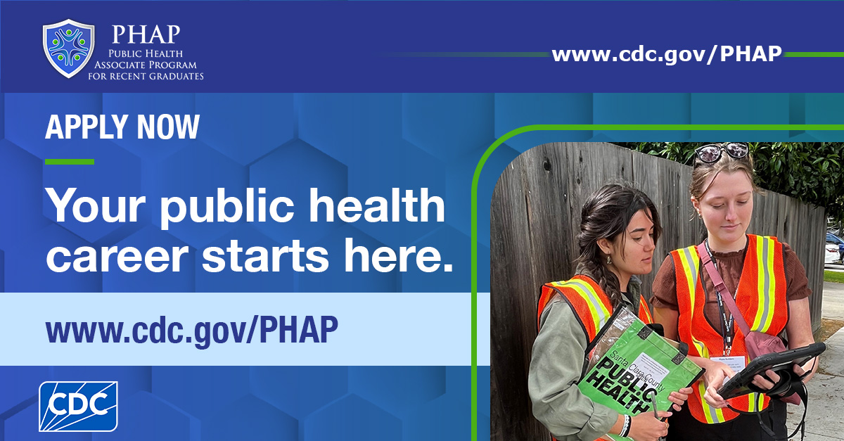PHAP associate promotion graphic for LinkedIn