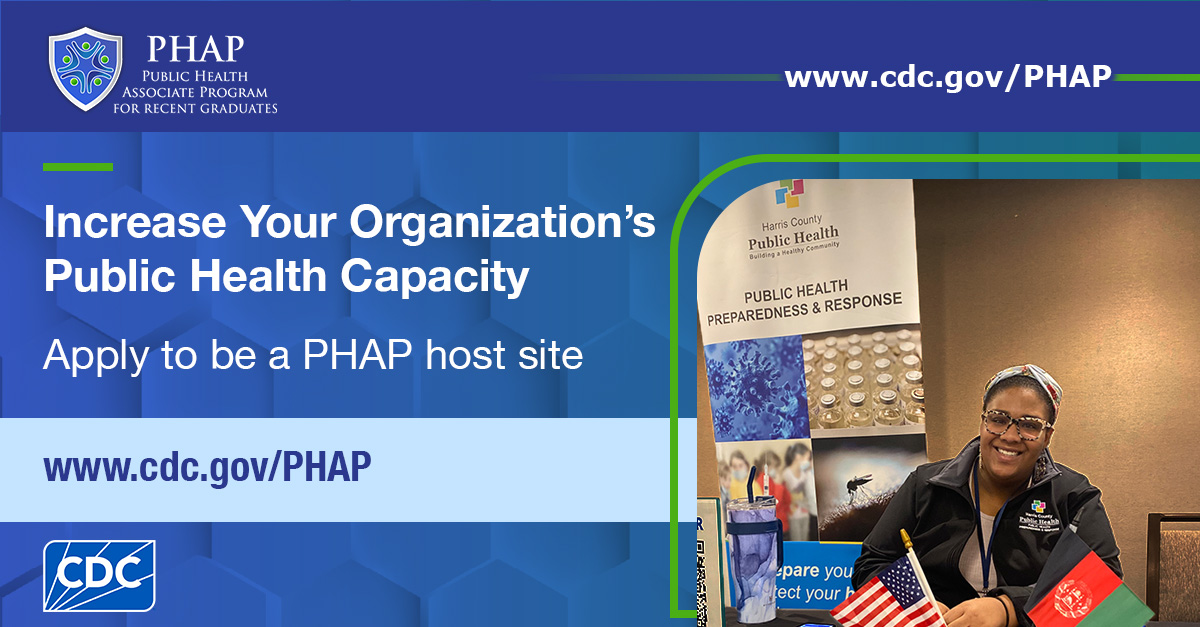 PHAP host site promotion graphic for LinkedIn
