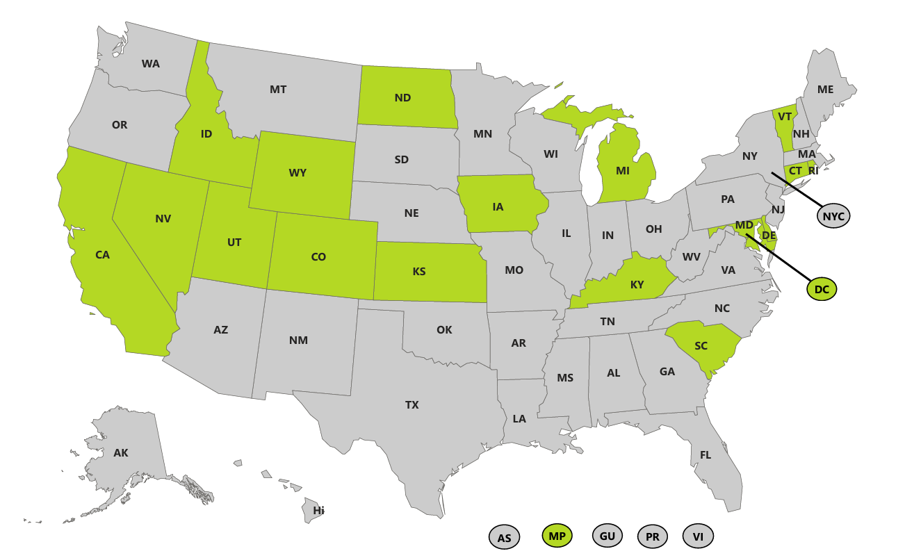 Cumulative jurisdictional Vital Records Offices in production with FHIR – Mortality (current as of August 13, 2026