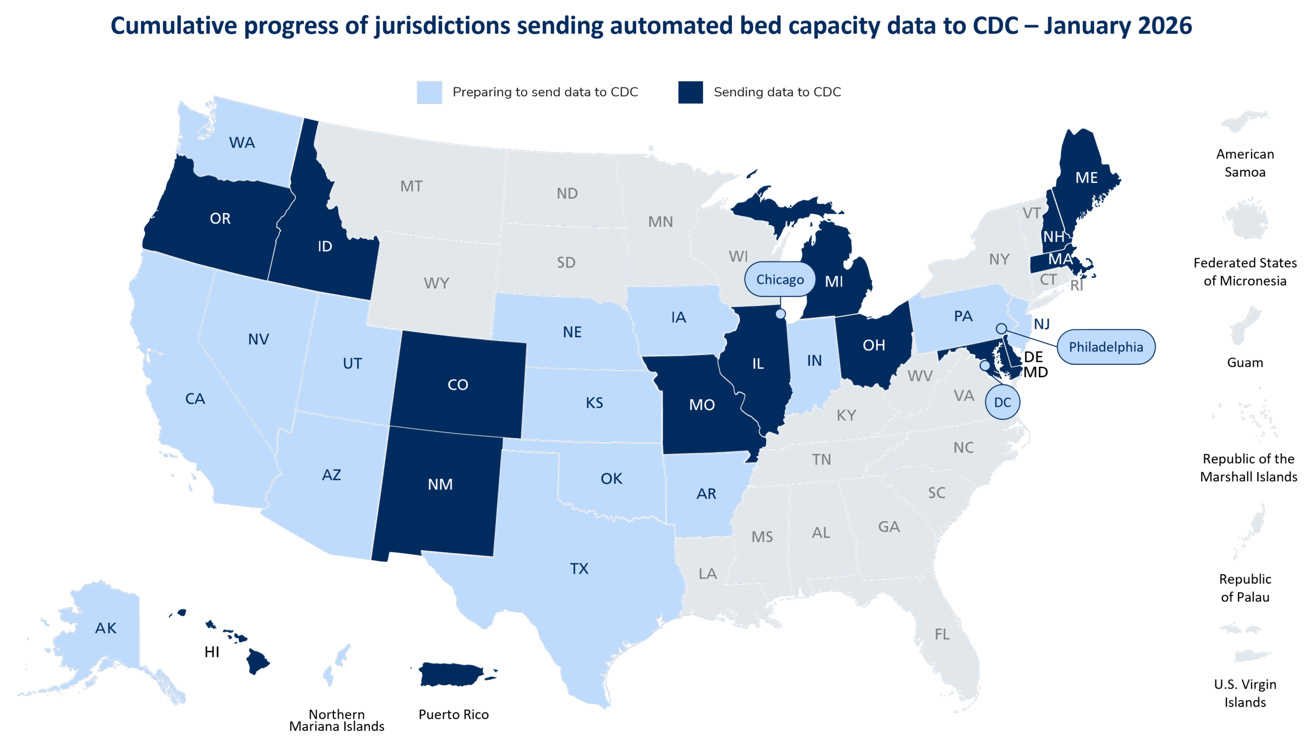 Access to real-time data on the number of available beds in local hospitals is critical