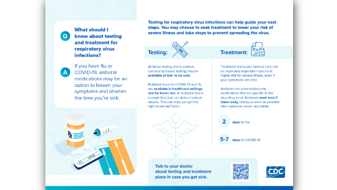 Handout: Testing and Treatment (Color, 11x8.5 in)
