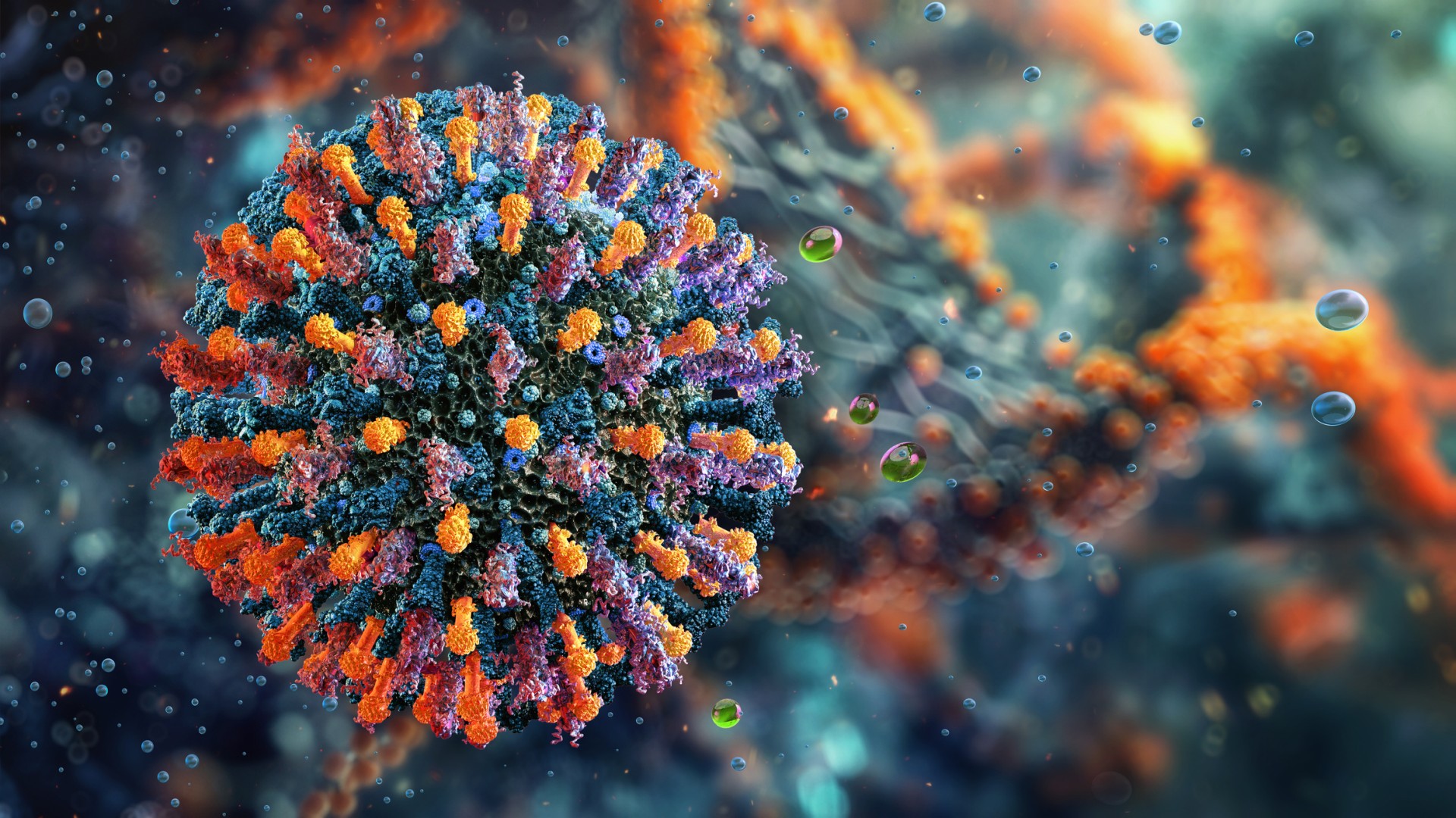 Mumps illustration