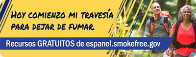 Hoy comienzo mi traves&iacute;a para dejar de fumar. Recursos GRATUITOS de espanol.smokefree.gov