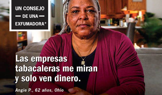 Angie P. Un Consejo De Una Exfumadora - Anuncios de la campa&ntilde;a