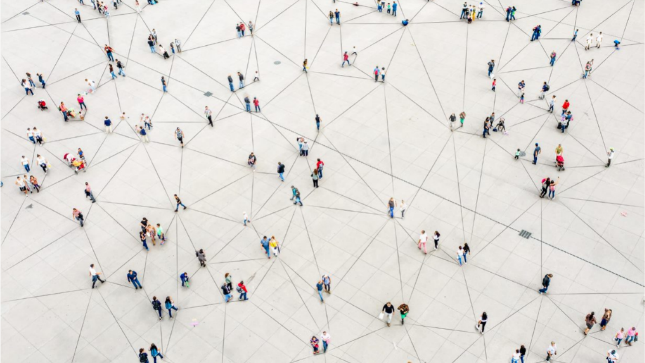 urdo ph approach People connected by lines