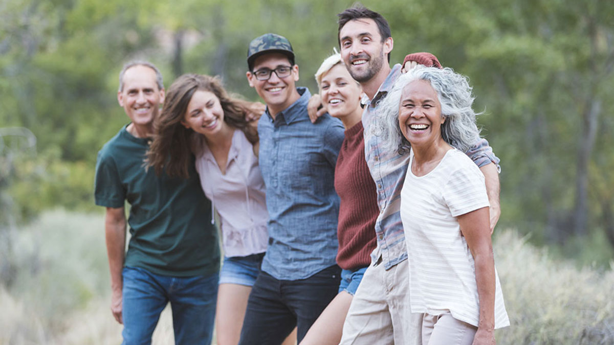 Group of adults.