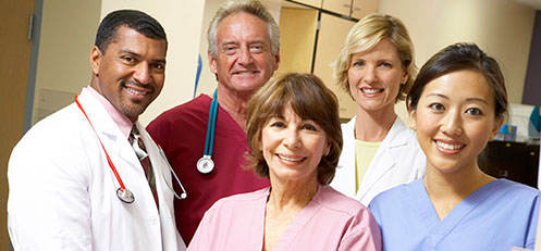 Group of Healthcare Professionals.