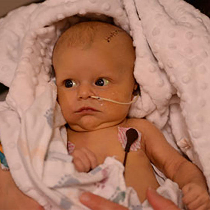 Olive Newborn baby named Olive